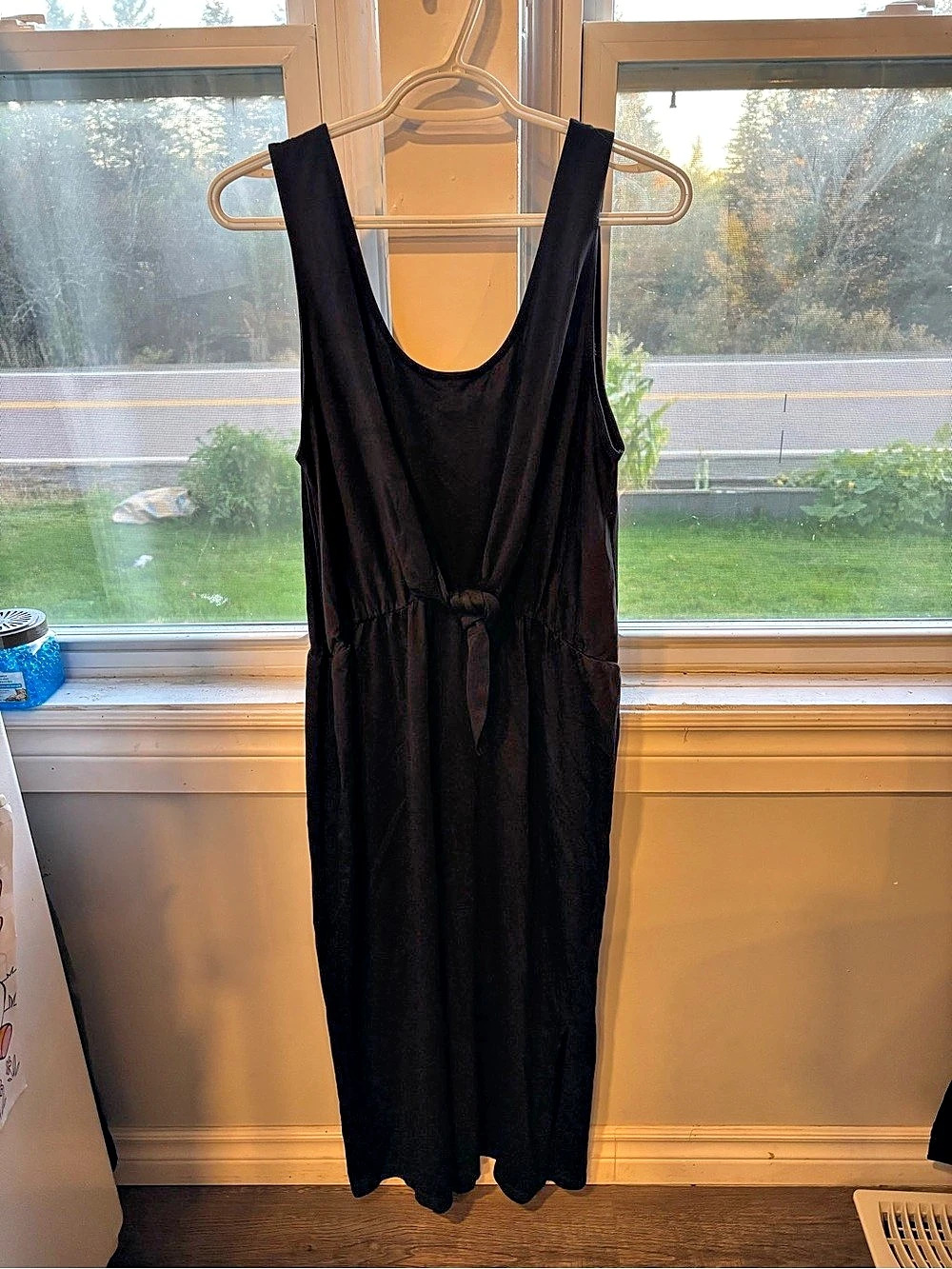 George Black Sleeveless Dress Size Medium Like New